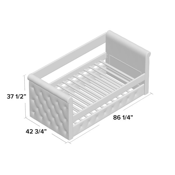 Reasor Twin Daybed with Trundle & Reviews Joss & Main
